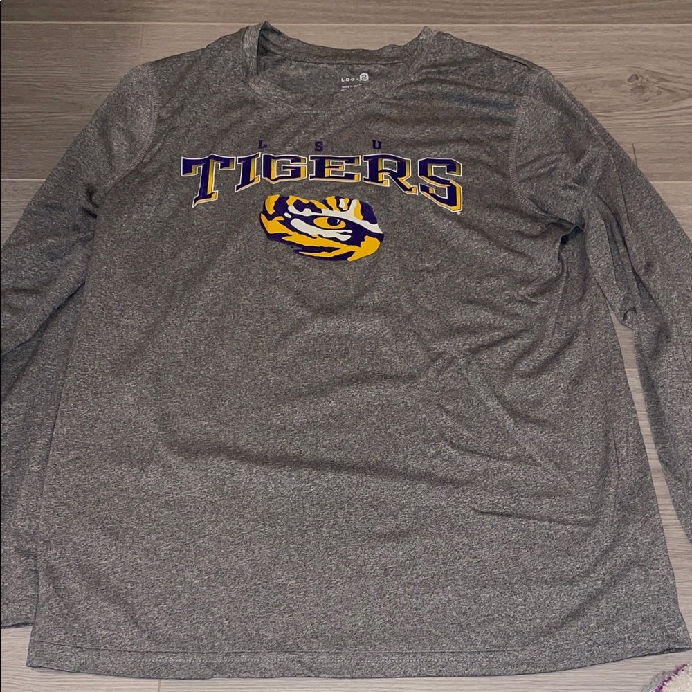 Gray LSU Tigers Kid’s Shirt